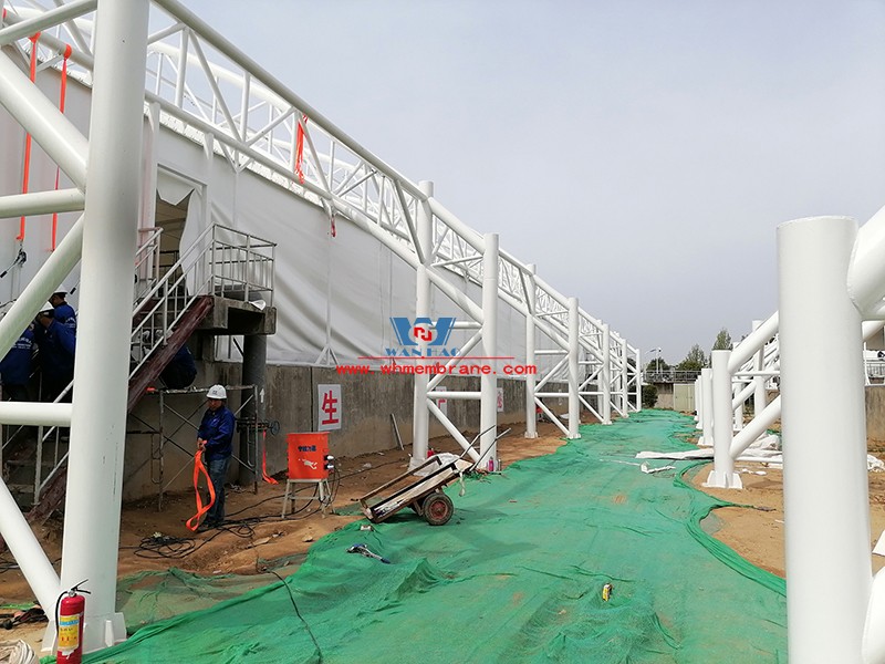 The first-stage oxidation ditch sealing upgrade project of Bozhou Sewage Treatment Plant