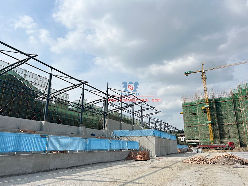 Marriott 2023 the fifth bid - Sichuan Polytechnic Lithium Technology College construction project bleachers membrane structure project