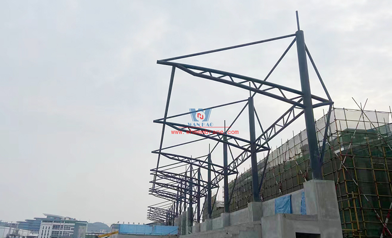 Marriott 2023 the fifth bid - Sichuan Polytechnic Lithium Technology College construction project bleachers membrane structure project