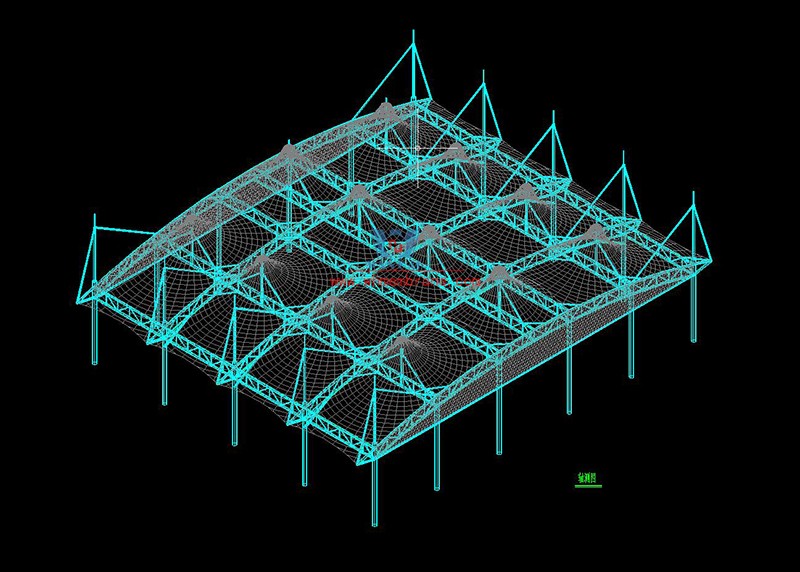 Marriott 2023 Bid 6 - Wenzhou Huimin Road west green stadium steel film structure project