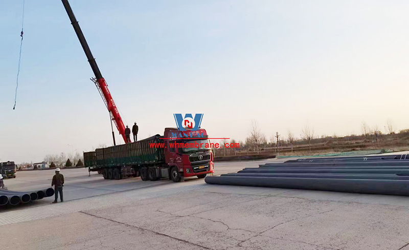 The construction of the steel film structure project in the Maliantan Desert Park in Dingbian, Shaanxi Province began