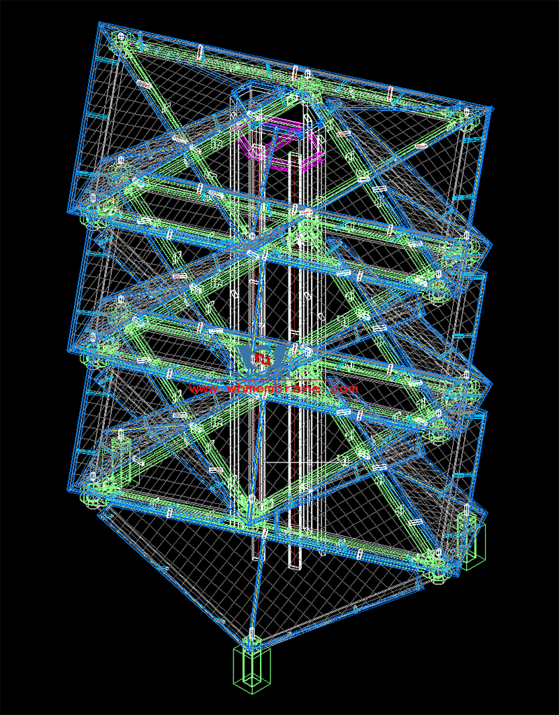 Wanhao 2023 the 8th bid - Suzhi Agricultural Industrial Park to start the block project design and construction general contract - watchtower membrane structure project