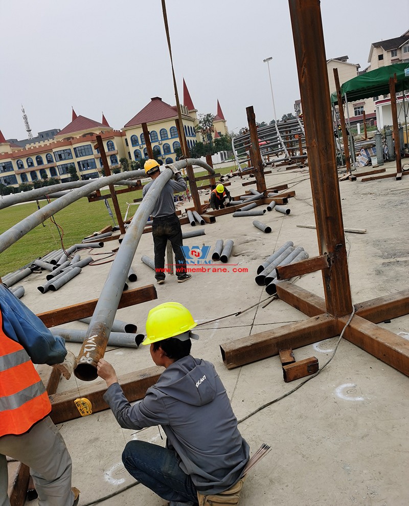 Sichuan Nanchong Film Academy steel structure engineering