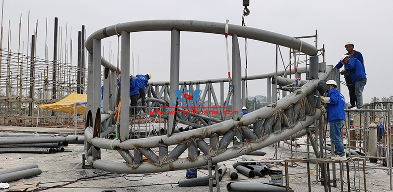 Sichuan Nanchong Film Academy steel structure engineering