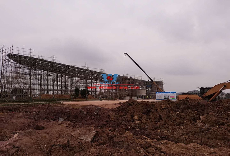 Sichuan Nanchong Film Academy steel structure engineering