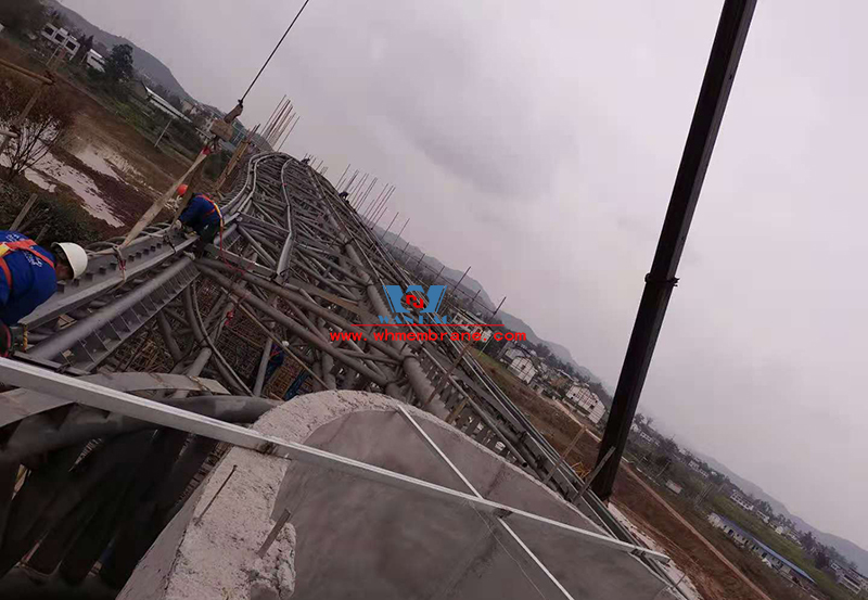 Sichuan Nanchong Film Academy steel structure engineering