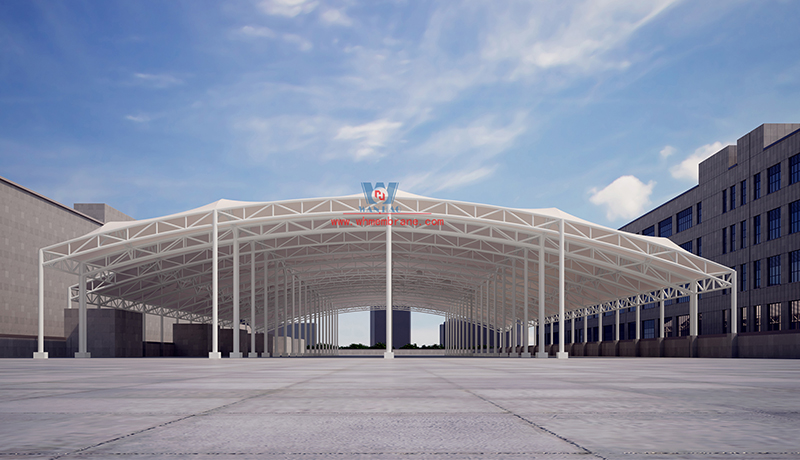 Zhejiang True Love Carpet Industry Technology Co., LTD. Plant three roof steel structure project