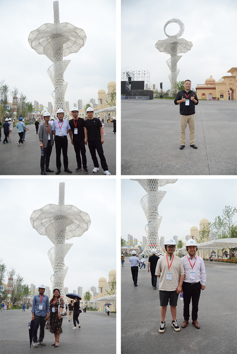 ETFE Membrane Structure Innovation and Development Forum and Xi 'an Silk Road-Love Tower Project Observation and exchange meeting a complete success!