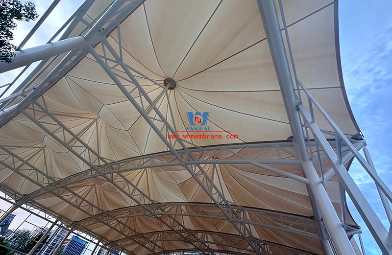 What are the charms of the stadium membrane structure that attract you?