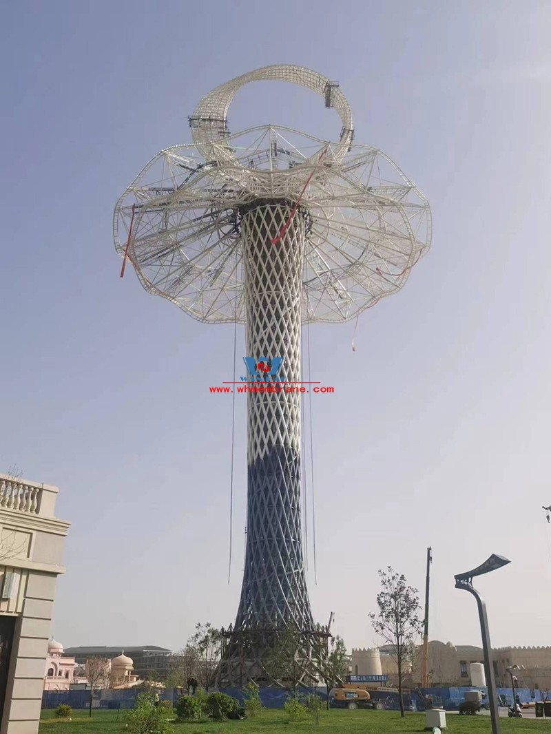 Xi 'an Silk Road tower steel structure project