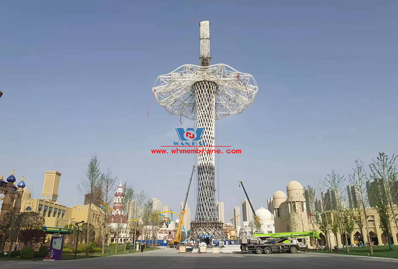 Xi 'an Silk Road tower steel structure project