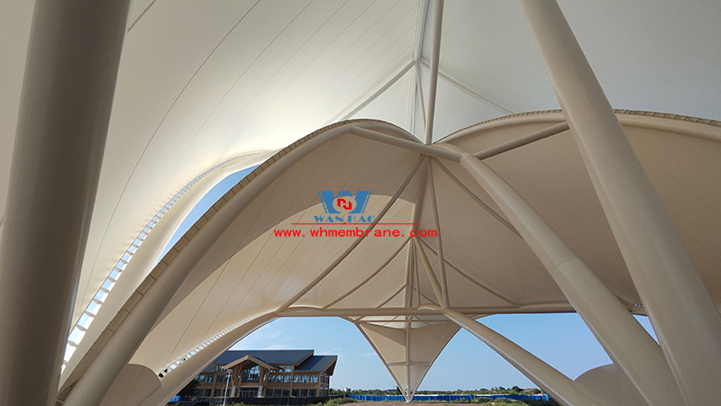 Steel Membrane Structure Project of Maliantan Desert Park in Dingbian, Shaanxi