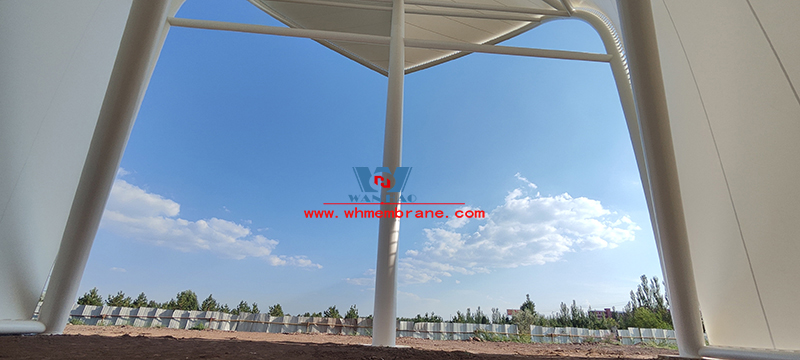 Steel Membrane Structure Project of Maliantan Desert Park in Dingbian, Shaanxi