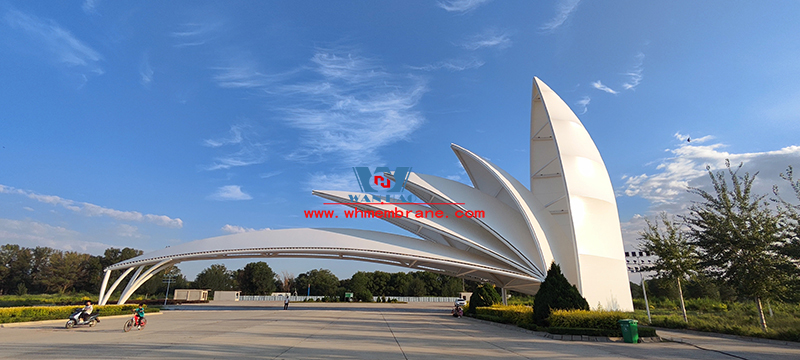 Steel Membrane Structure Project of Maliantan Desert Park in Dingbian, Shaanxi