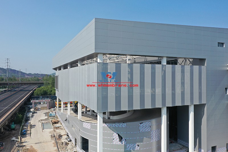 Shaoxing International Convention and Exhibition Center C1 exhibition hall curtain wall grid membrane project