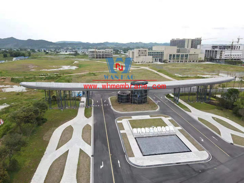 Landscape Membrane Structure Project of Sichuan South Charge Photographic College
