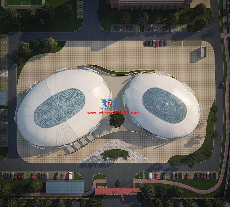 Sichuan Pengshan Training Base (Phase I) ETFE membrane structure project