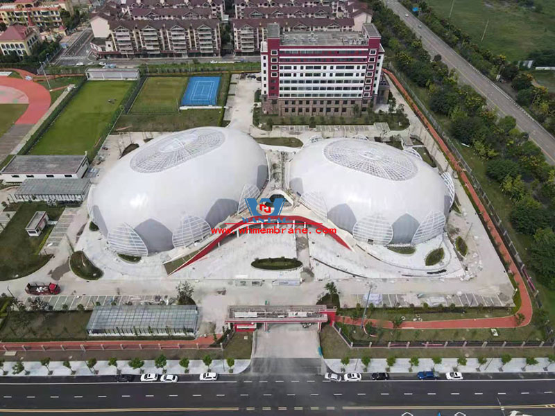 Sichuan Pengshan Training Base (Phase I) ETFE membrane structure project