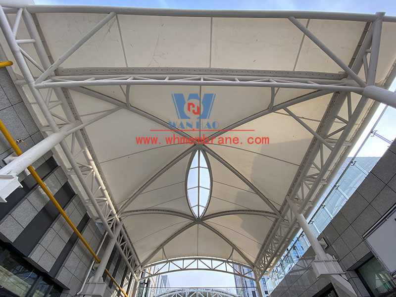 Xintai Excellence·Fortune Plaza membrane structure project completed