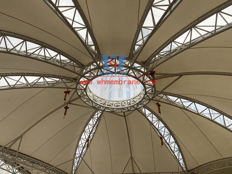 Xintai Excellence·Fortune Plaza membrane structure project completed