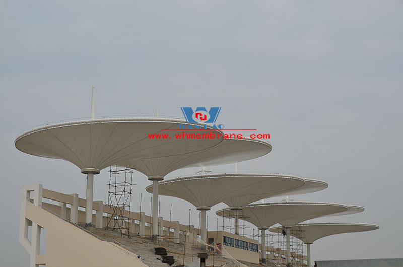 Changzhou University Stadium Membrane Structure Project