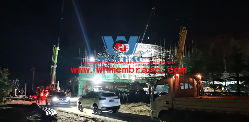 Weihai Economic and Trade Exchange Center Special-shaped Steel Structure Project