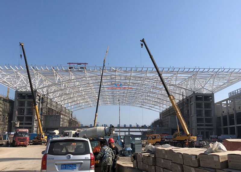 Hongdao International Conference Center Profiled Steel Structure Project