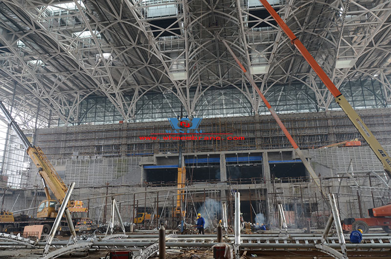 Hongdao International Conference Center Profiled Steel Structure Project