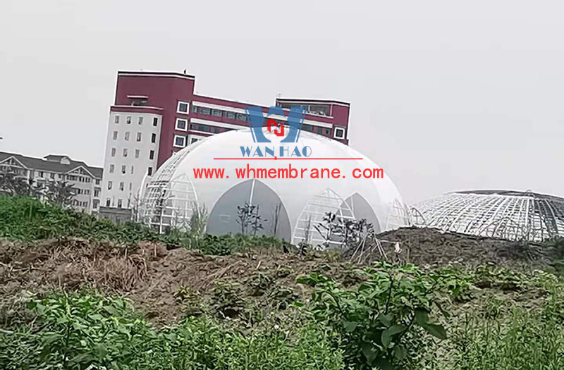 Membrane structure project of Sichuan Pengshan Training Base