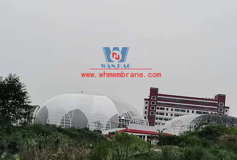 Membrane structure project of Sichuan Pengshan Training Base