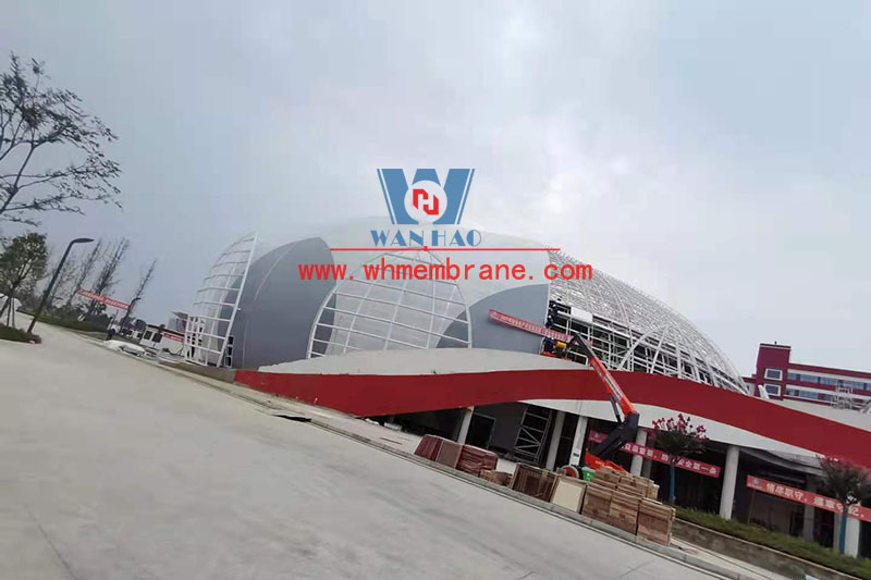 Membrane structure project of Sichuan Pengshan Training Base