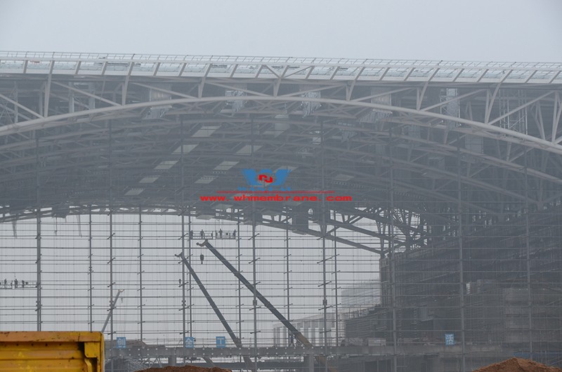 Qingdao Hongdao International Exhibition Center Facade Membrane Structure Project