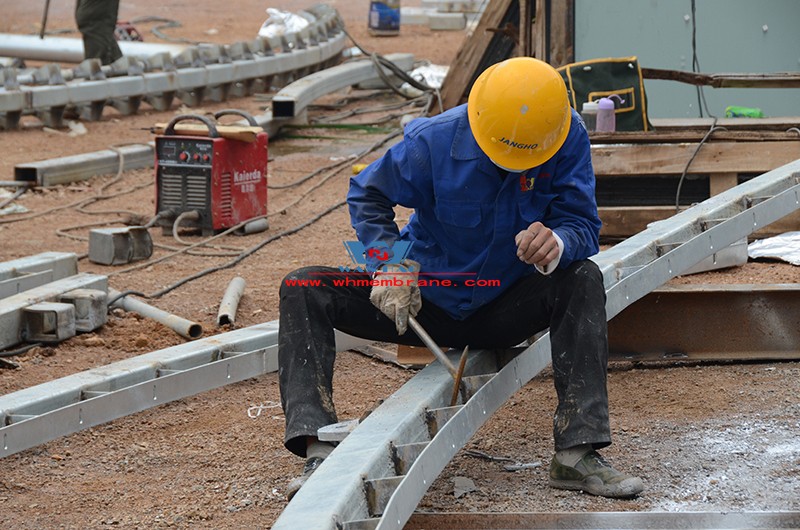 Qingdao Hongdao International Exhibition Center Facade Membrane Structure Project