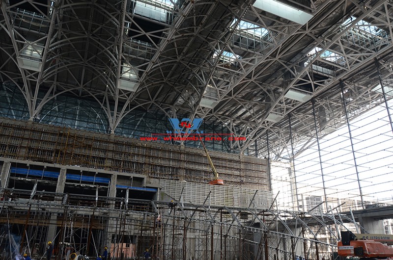 Qingdao Hongdao International Exhibition Center Facade Membrane Structure Project