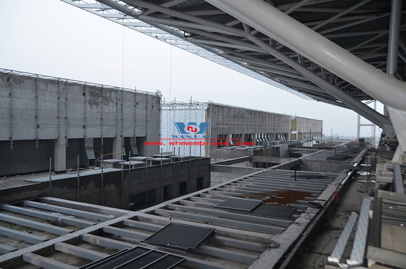 Qingdao Hongdao International Exhibition Center Facade Membrane Structure Project