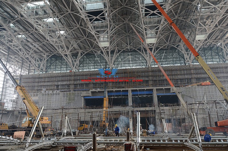 Qingdao Hongdao International Exhibition Center Facade Membrane Structure Project