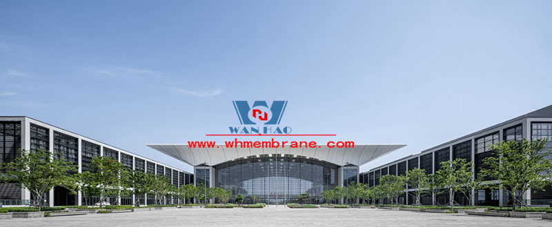 Qingdao Hongdao International Exhibition Center Facade Membrane Structure Project