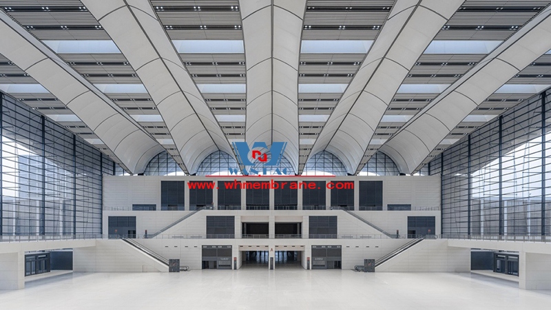 Qingdao Hongdao International Exhibition Center Facade Membrane Structure Project