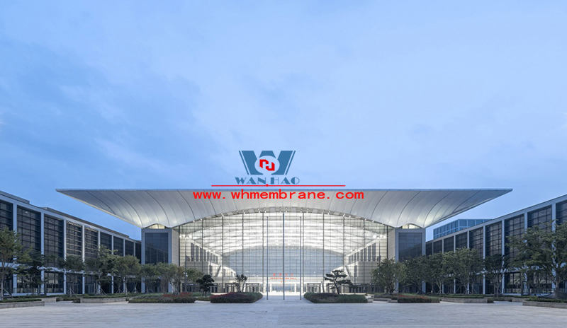 Qingdao Hongdao International Exhibition Center Facade Membrane Structure Project