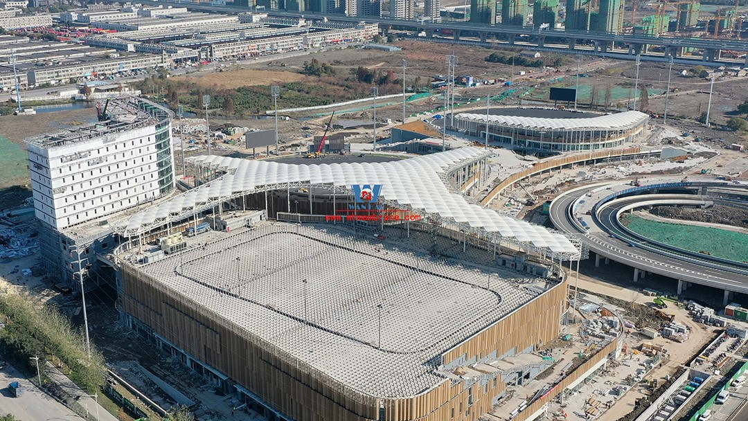 Attach soul to the building - PTFE membrane structure