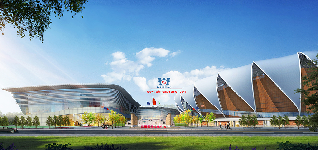 Wanhao 2023 Bid 10 - Ruili International Sports and Sports Center construction project Stadium house mask structure project