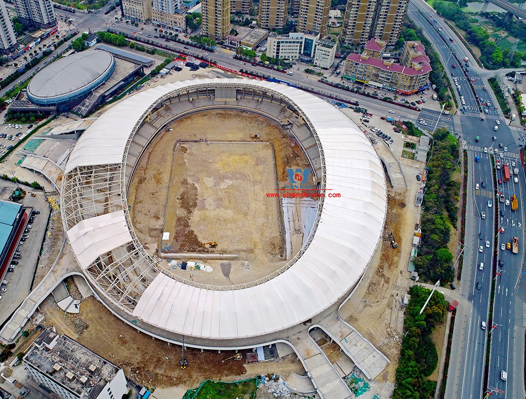 Pingyang Sports Center ptfe membrane structure