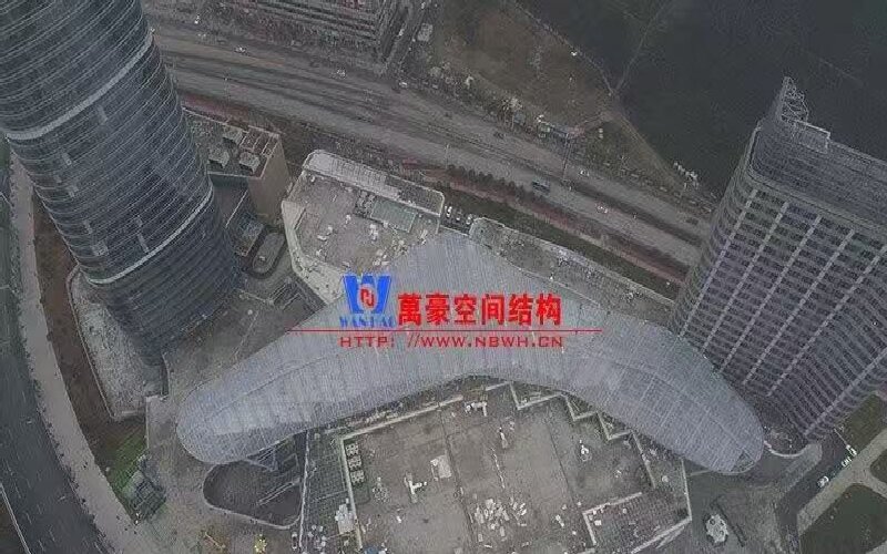 ETFE canopy membrane structure of Zunyi High speed Railway New City