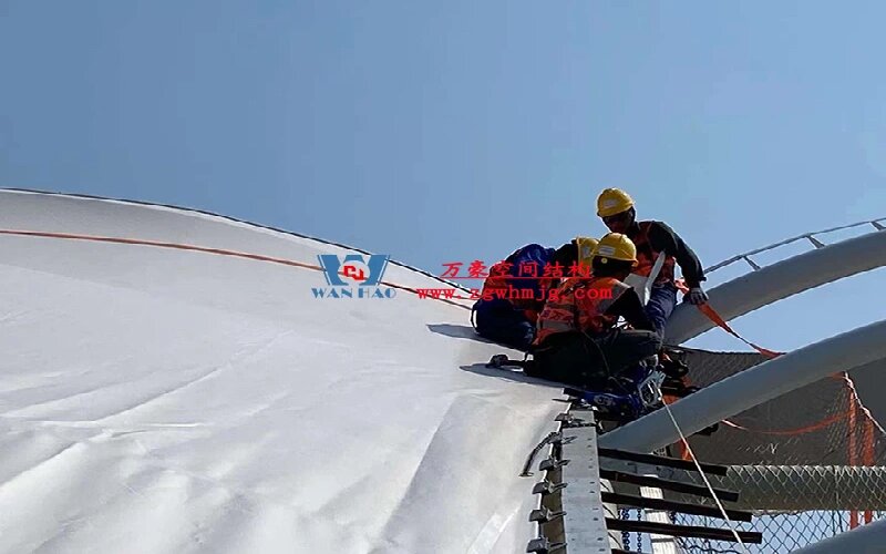 ETFE canopy membrane structure of Zunyi High speed Railway New City