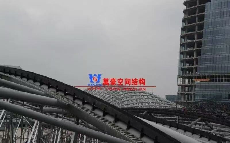 ETFE canopy membrane structure of Zunyi High speed Railway New City