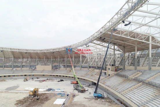 PTFE Membrane Roofing for Pingyang Sports Center PTFE Membrane Roofing for Pingyang Sports Center