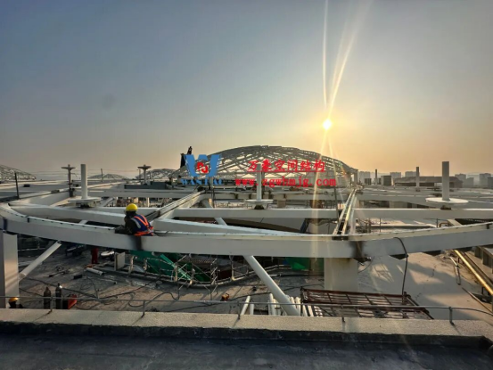 PTFE ETFE Membrane Structure of Phoenix New World Commercial Street Sky Canopy PTFE ETFE Membrane Structure of Phoenix New World Commercial Street Sky Canopy