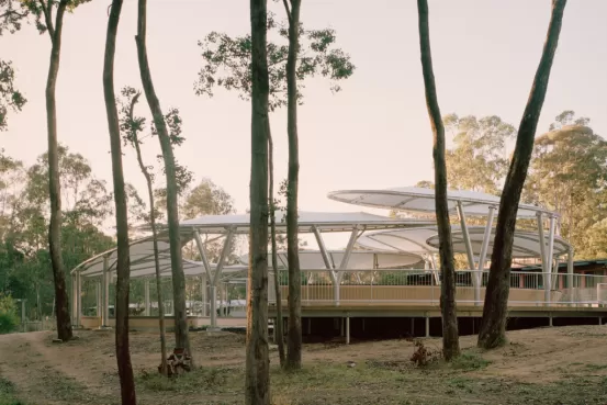 PTFE Membrane Fabric Canopy for Wangun Amphitheatre in Australia