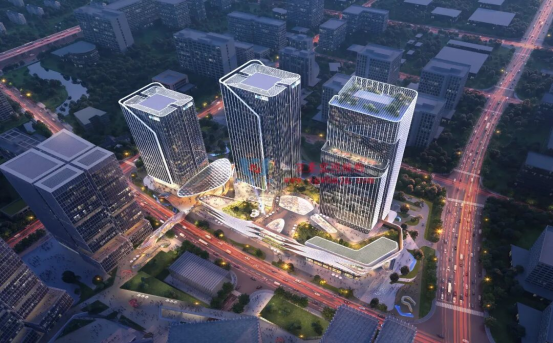 ETFE Commercial Canopy for Shanghai Integrated Circuit Design Industrial Park