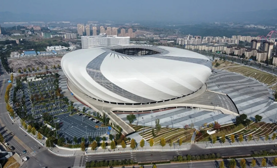 Chongqing Longxing Professional Football Stadium in China